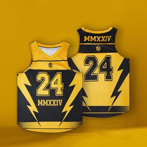 2025 new sleeveless athletic tank top with custom name, number, and style, fashionable and trendy for young people's topwear