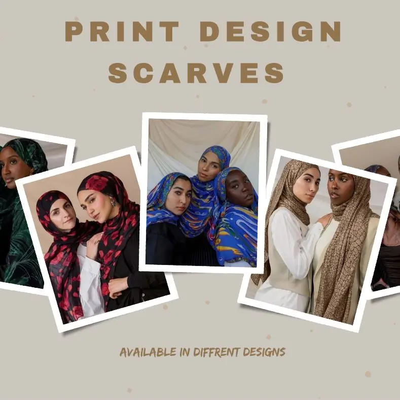 Prints Ladies scarfs velascarves woven hijab women abaya