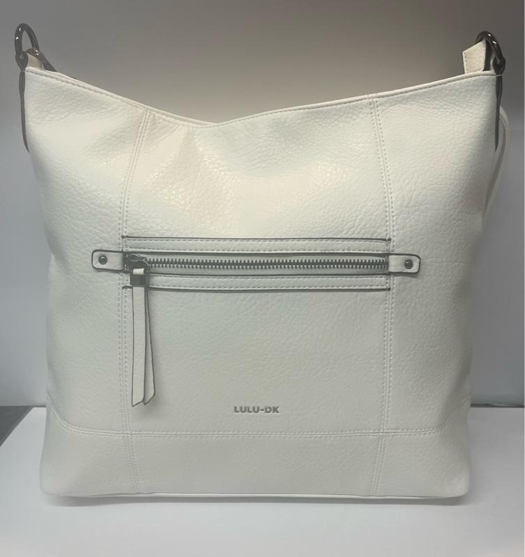 Product Introduction of Stunning Large Shoulder/Crossbody Handbag with Zip Top & Pockets in 4 Colours - Soft PU Leather 9