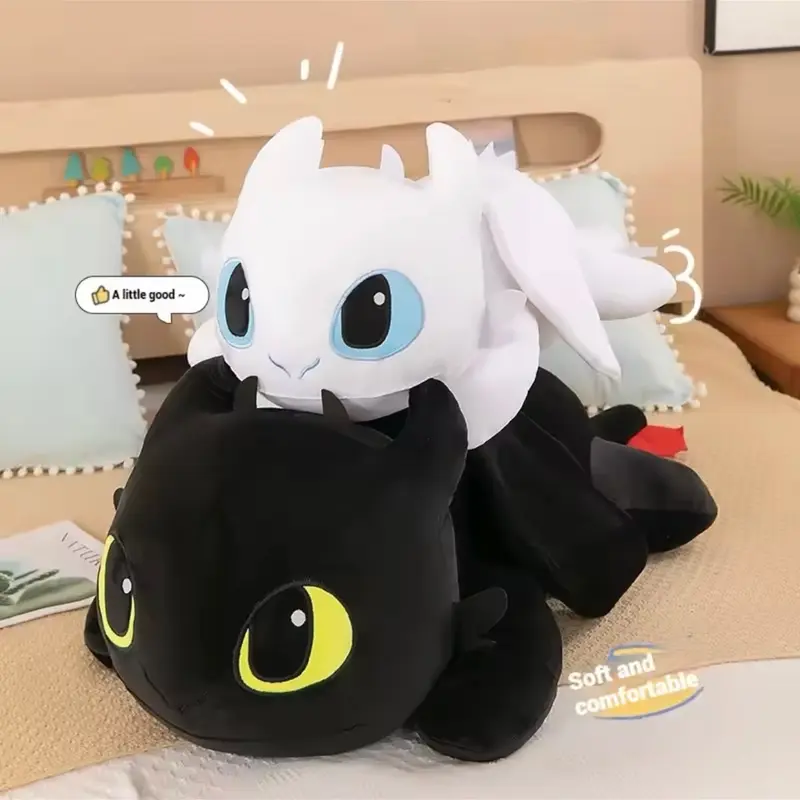 Little Flying Dragon Kawaii Plush Toy Lying Posture Style Toothless Doll Pillow Toys Children Couple Birthday Gift 2