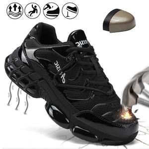 Steel Toe Cap Trainers Men Women, Safety Trainers Lightweight Work Trainers Breathable, Safety Shoes Non Slip Industrial Sneakers