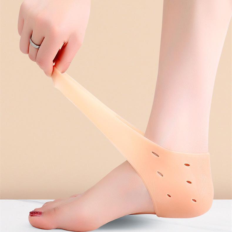 Product Introduction of Silicone sole pad anti-pain insole for women's feet, anti-slip, ultra-soft, anti-wearing foot artifact foot crack foot protection socks Insoles 18