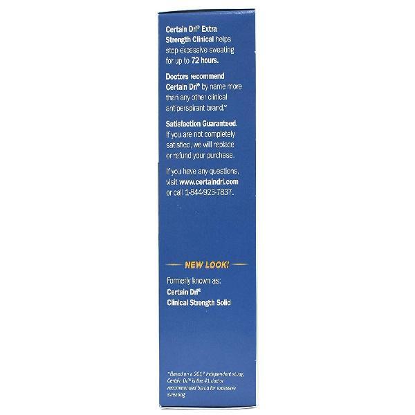 Certain Dri Antiperspirant Solid for Excessive Perspiration-1.7 oz 2