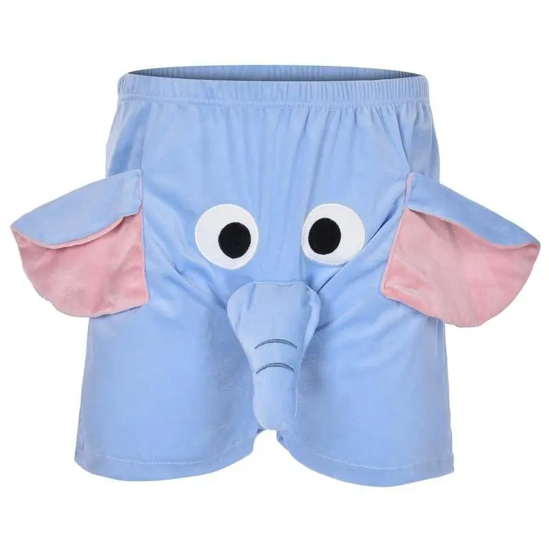 Men Shorts Elephant Boxer Novelty ShortsHumorous Underwear Prank Gifts For Men AnimalThemed Boxers Shorts Lingerie Panties 7