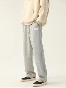 Men's Letter Print  Sweatpants, Casual Loose Fit Pants for Summer, Fashion Men's Bottoms for Daily Wear, Trouser