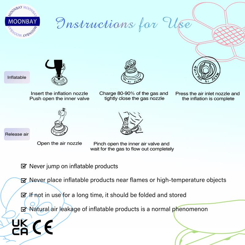 UK SELLER Sensory Chair Sofa for Kids, Inflatable Peapod Sensory Chair for Autistic Children, 60 Inch Sensory Pod as a Relaxing Haven for Children with Sensory Needs, Bottom Inflatable, with Electric Air Pump 2