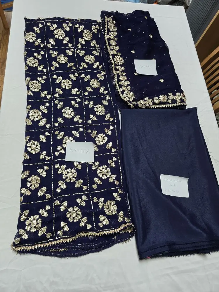 Product Introduction of Blue gouatah suit collection 1