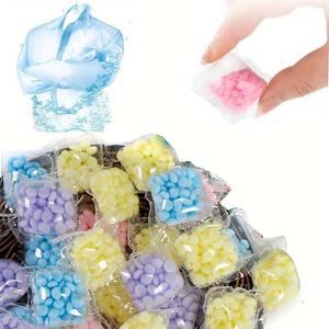 Random Scent Laundry Fragrance, 50pcs/set Laundry Scent Bead, Home Care Supplies, Household Cleaning Products, Home Supplies