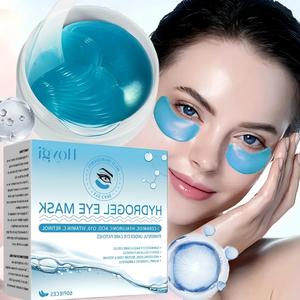 Hyaluronic Acid & Retinol Eye Mask, 60pcs/box Moisturizing Eye Mask, Eye Care Product for Women & Men, Suitable for All Skin Types, Skincare, Moisture Eye Cover, Hydrating, Hydrate, Eye Patches