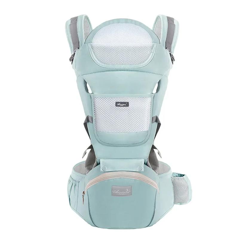Product Introduction of New Adjustable Ergonomic Baby Carrier Four Seasons Universal Baby Carrying Bag Waist Stool Strap Portable & Multifunctional 18