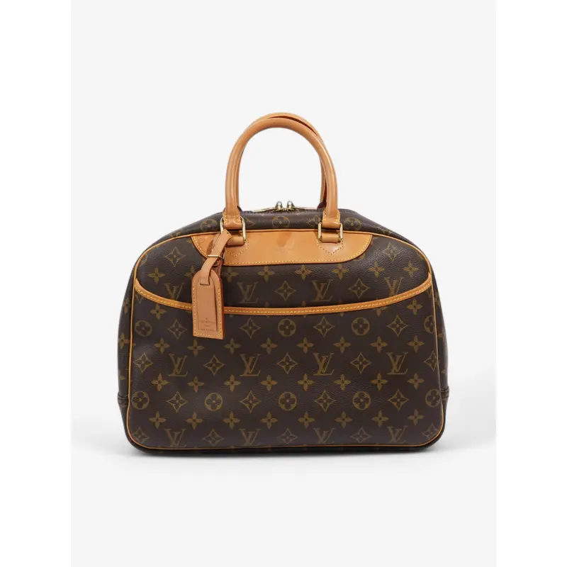 Preowned Louis Vuitton Deauville Monogram Coated Canvas 0