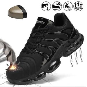 Steel Toe Cap Trainers Men Women, Safety Trainers Lightweight Work Trainers Breathable, Safety Shoes Non Slip Industrial Sneakers