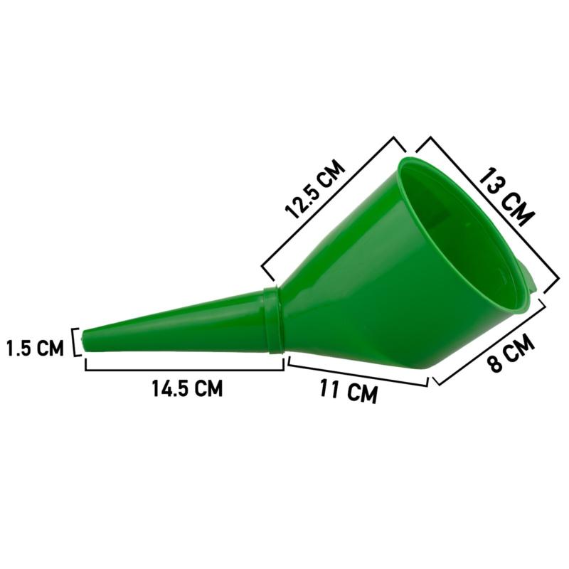 Product Introduction of PLASTIC FUEL FUNNEL WITH BUILT-IN FILTER, Petrol Diesel OIL WATER, No Spill 21