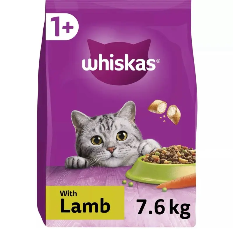 Whiskas Dry Cat food Adult, Kitten & Senior Pet Foods - Free Delivery 2