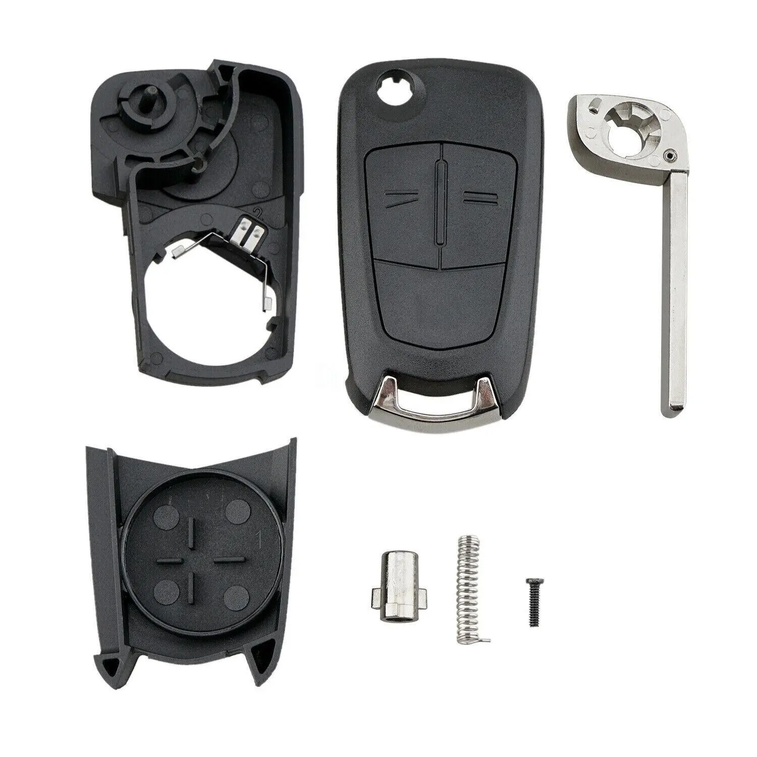 2 Button Remote Key Fob Case For Vauxhall Opel Astra H Corsa B Combo C Zafira UK