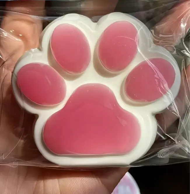 Cross-Border Cement Texture Cat Claw Squeezy Squishy Toy, Slow Rebound Grape, Orange, Popular Stress Relief, Squishy Maker, Cube Squishy, Taba Squishy Sticky