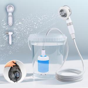 Portable Electric Shower, Rechargeable Outdoor Shower Head Sprayer, Electric Shower for Travel, Car Washing & Pet Cleaning, Hiking Essentials, Camping Supplies, Camping Equipment, Travel Accessories, Camping Tools, Camping Gear, Camping Set