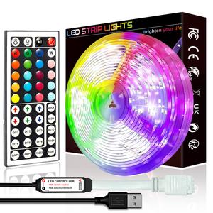 LED Strip Light, RGB Color Changing LED Light with APP Control & 44 keys Remote Control, 1 Count Multipurpose Decorative Light for Home TV Background Party Bedroom