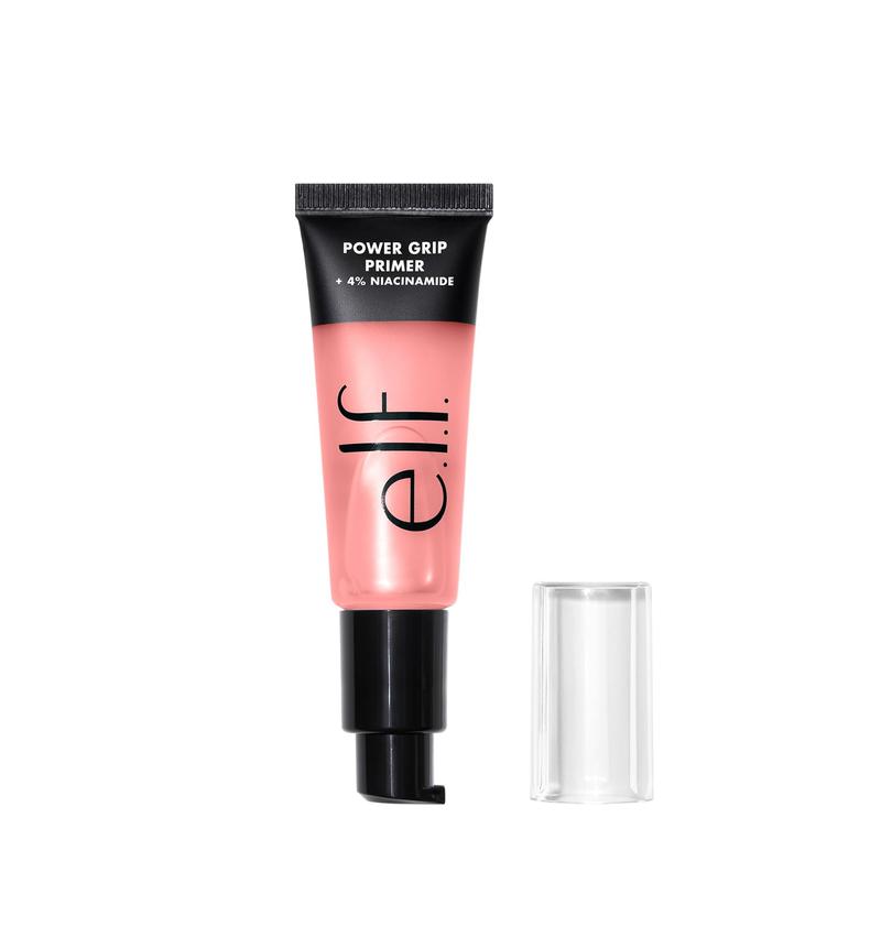 Product Introduction of e.l.f. Power Grip Primer + 4% Niacinamide, Gel-Based & Hydrating Face Primer, Evens Skin & Brightens, Grips Makeup, Vegan & Cruelty-Free, 0.811 Fl Oz 0