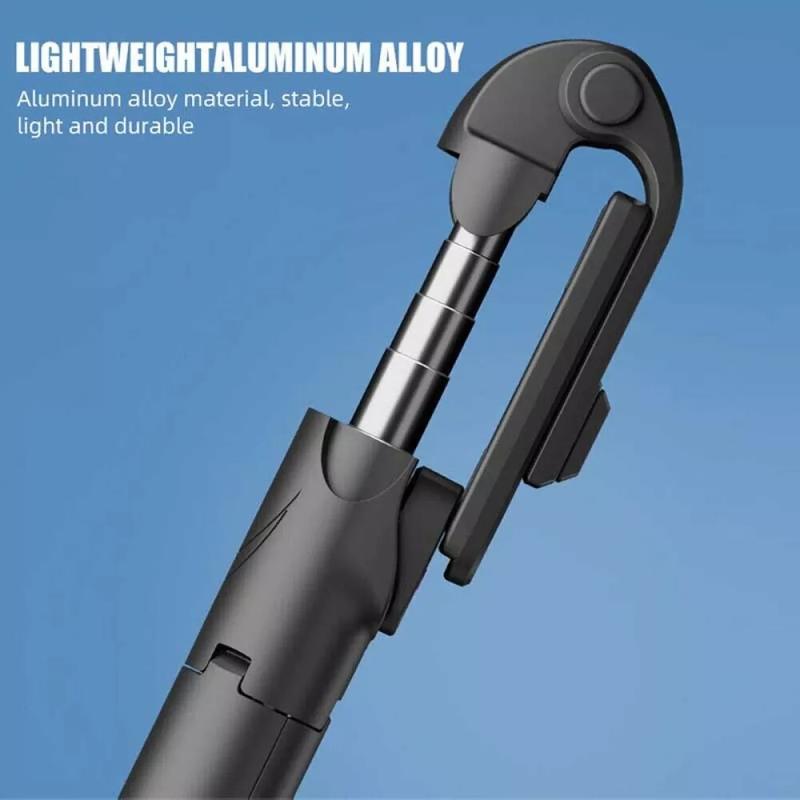 Flexible Tripod Holder Stand Selfie Stick With Bluetooth Remote For Mobile Phone 6
