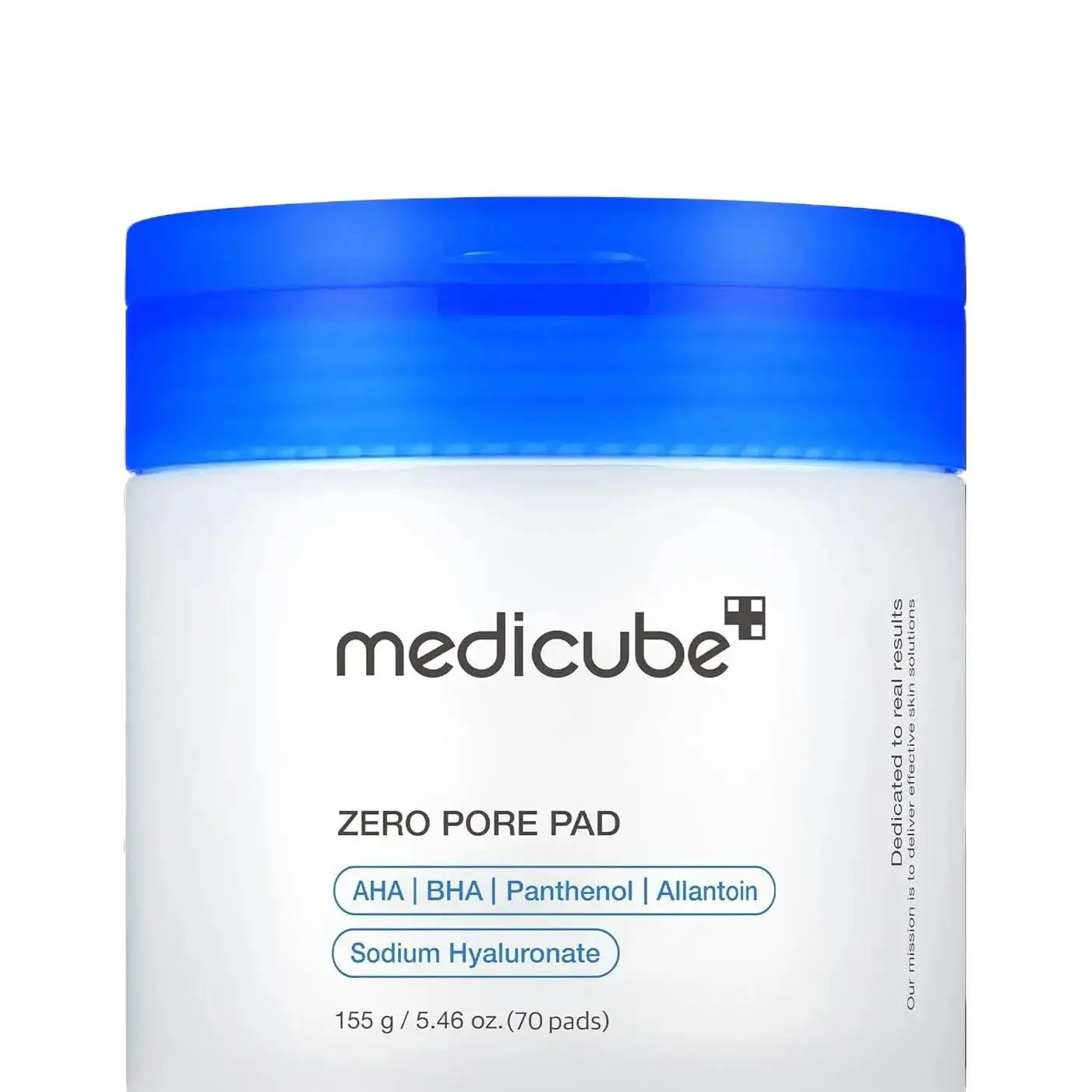 Medicube Zero Pore Pads 2.0, Dual-Textured Facial Toner Pads for Exfoliation and Pore Care with 4.5% AHA Lactic Acid & 0.45% BHA Salicylic Acid, Ideal for All Skin Types, Korean Skin Care (70 Pads)  toner pore  minimizer  products