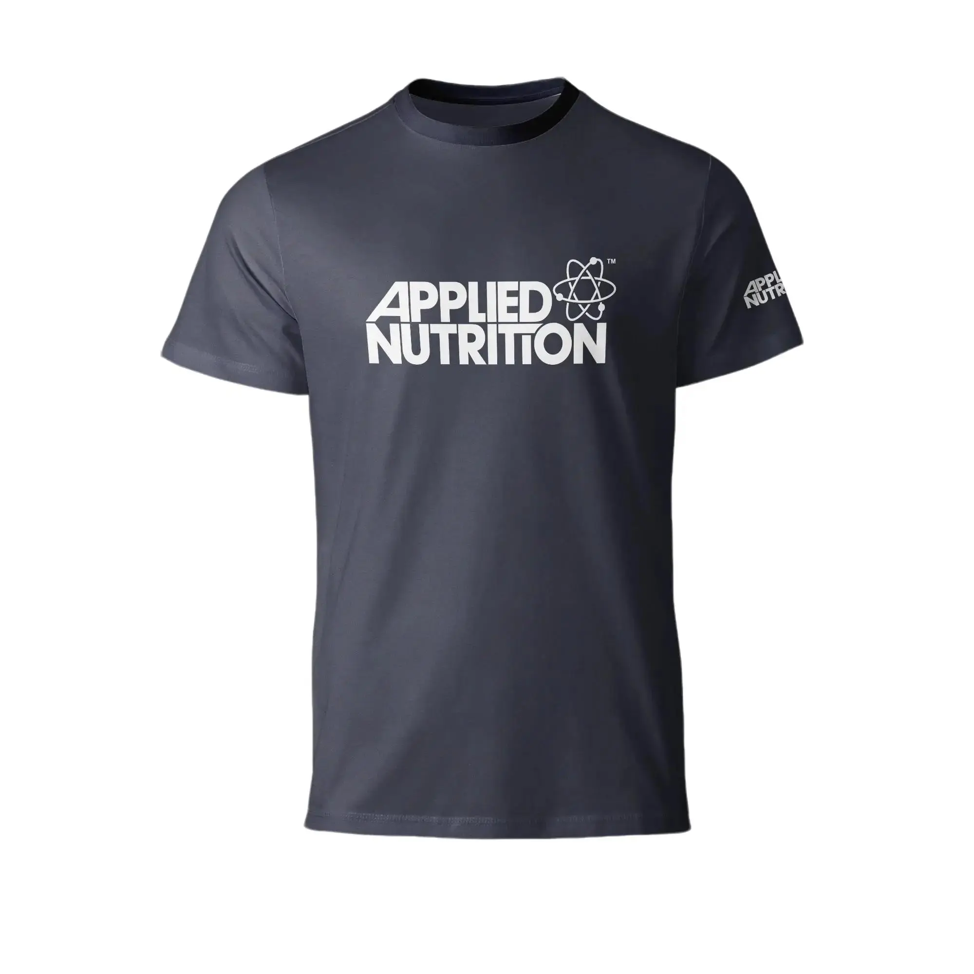 Applied Nutrition Navy Short Sleeve T-Shirt Size L -  ABE Gym Sports Top Large