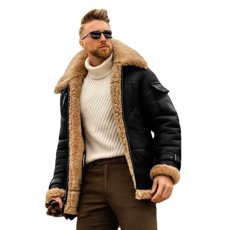 Men's Thick Fleece Winter Coat Warm & Stylish 6