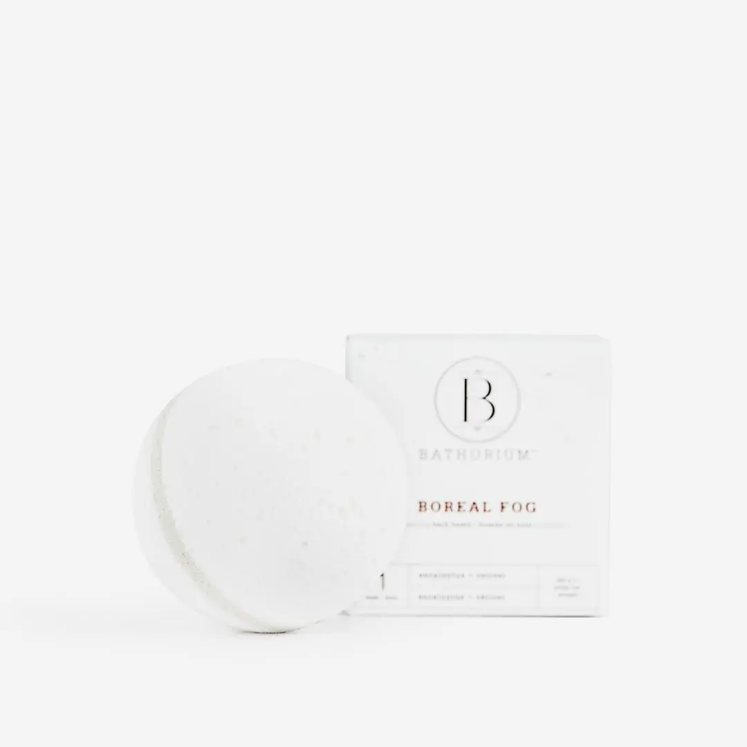 Boreal Fog Bath Bomb - Luxurious Aromatherapy Bath Experience
