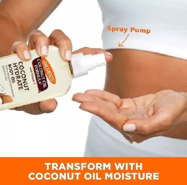 3 x 150 ml Palmers Coconut Hydrate Body Oil Spray 5