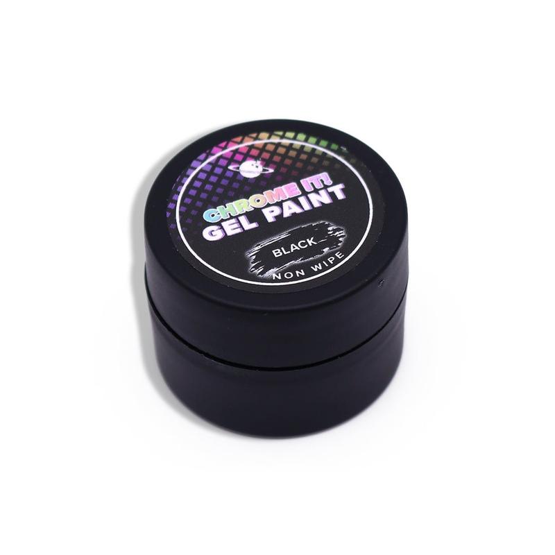 Black & White No Wipe Gel Paint 8ml 1