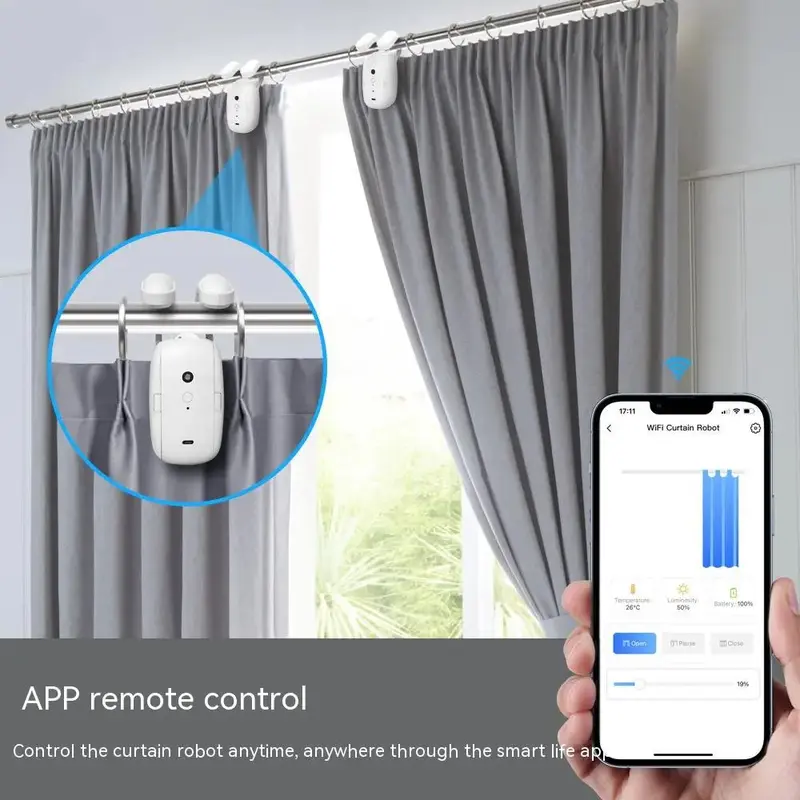 WiFi Curtain Robot Smart Home Electric Curtain 2