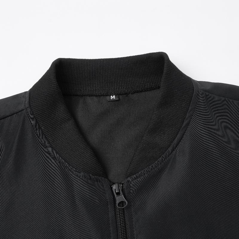 Product Introduction of 2024 Spring and Autumn New Baseball Collar Short Loose Solid Color Jacket Men's Business Casual Thin Coat Trend 18