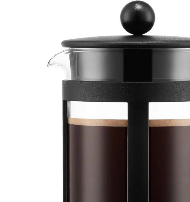 BODUM 1784-01 Kenya 4 Cup French Press Coffee Maker, Black, 0.5 l, 17 oz 5
