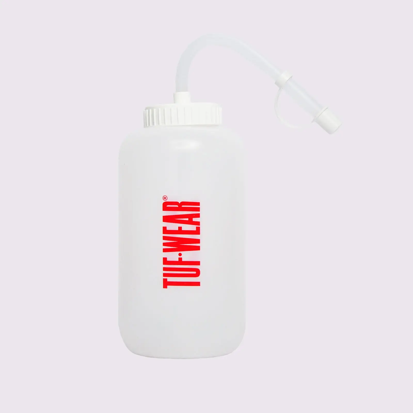 TUF WEAR PRO STYLE CLEAR WATERBOTTLE WITH STRAW 1000ml