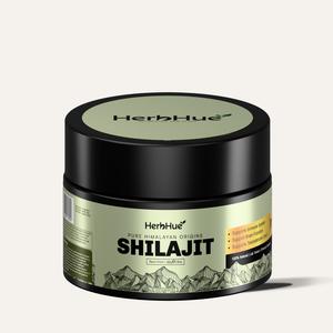 HerbHue 30g Shilajit Resin, Original Himalayan Shilajit Premium Quality,Pure, Rich in Fulvic & Humic Acid