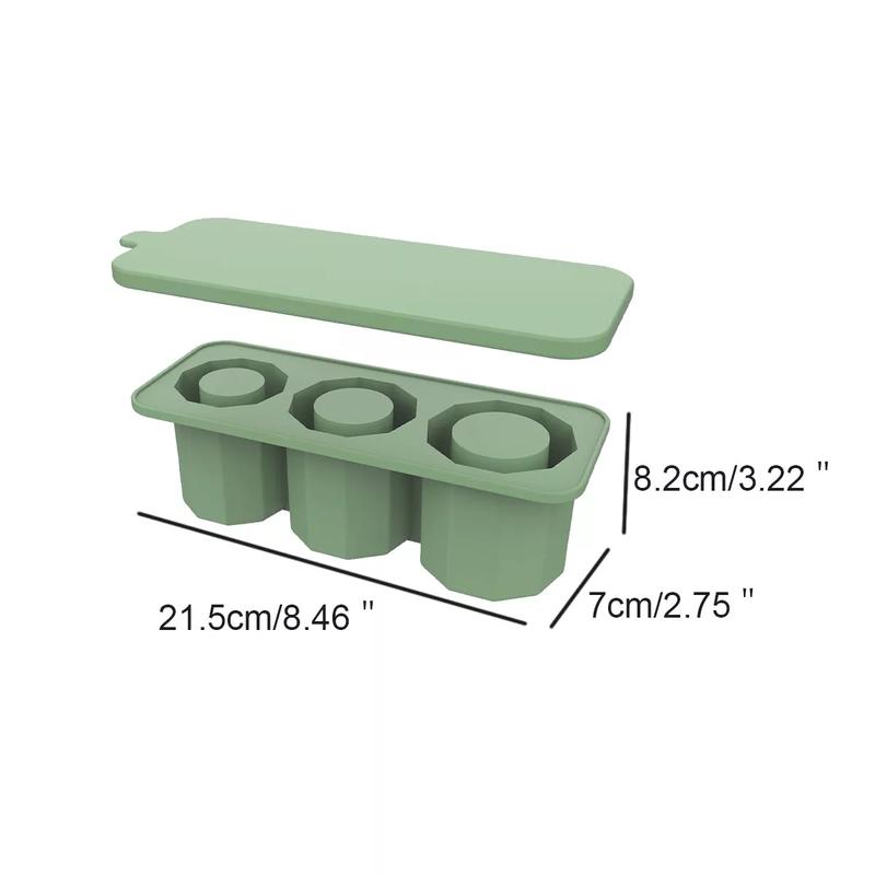 Ice Cube Tray for Stanley Silicone Ice Cube Maker 3 Hollow Water Cup Ice Lattice 1