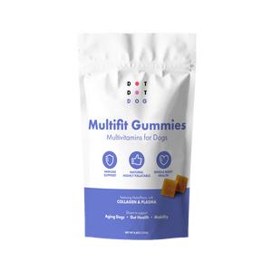 DotDotPet Multifit Dog Gummies | Plasma Superfood Supplement for Immunity, Gut Health, Skin & Coat
