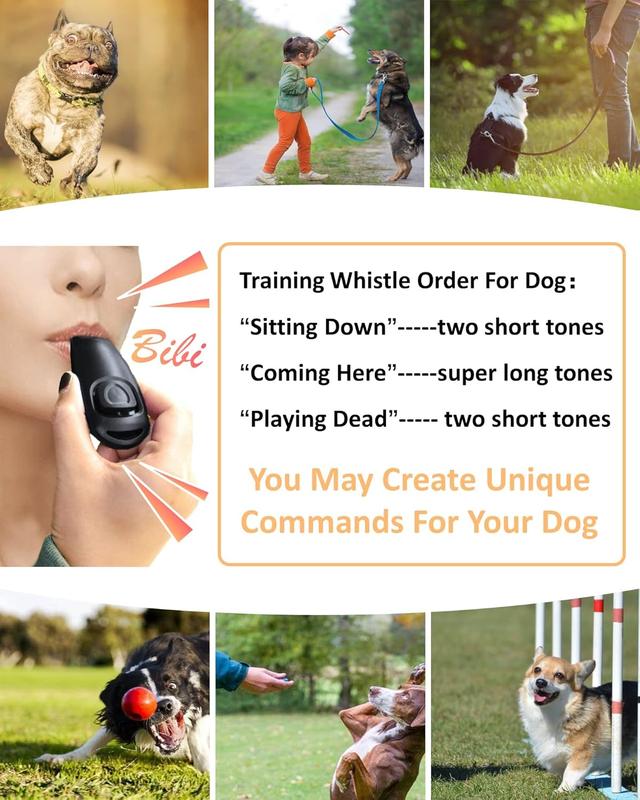 dog whistles - Recall Training Armband-Can Be Heard By Human Ears-Professional High Pitch (Red+Black) 5