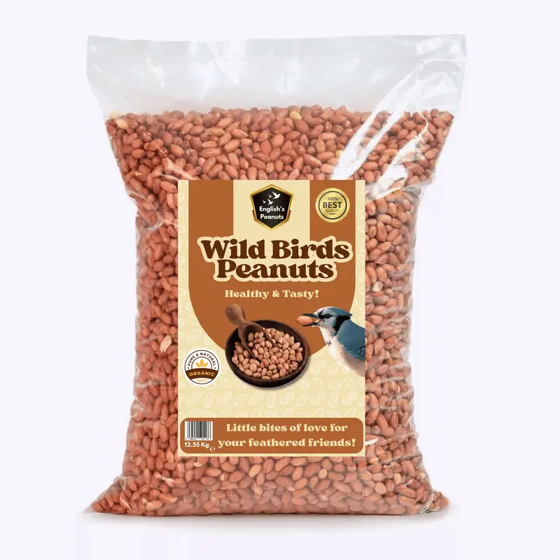 English's Peanuts Premium Wild Bird Peanuts 12.55kg – High-Protein & Energy-Rich Peanuts Wild Bird Food for Garden Feeders, Ideal Year-Round Feed 2