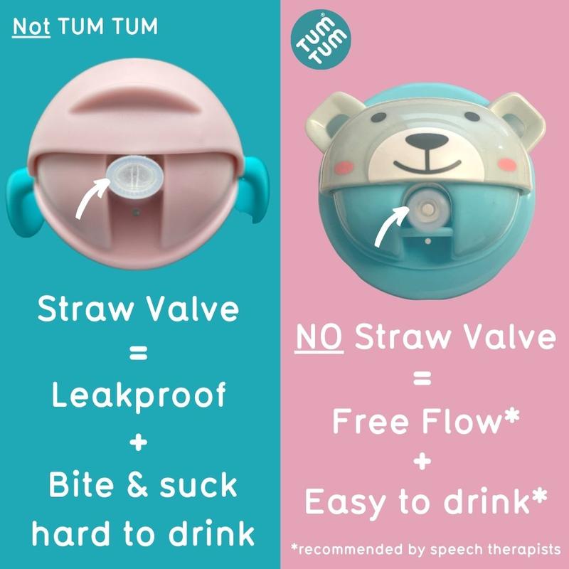 Tall Tippy Up Sippy Cup, with Weighted Straw (Valve Free), Glow In The Dark, Pete Polar Bear, 300ml, Series 3 6