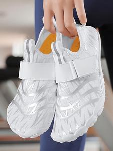 Unisex Sporty Velcro Water Shoes, Lightweight Breathable Quick Drying Shoes, Athletic Training Sports Shoes