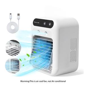 Portable Air Conditioner Fan, 3 in 1 Cooling Fan with 2 Spray Speeds, Personal Evaporative Cooler for Bedroom, Office & Camping