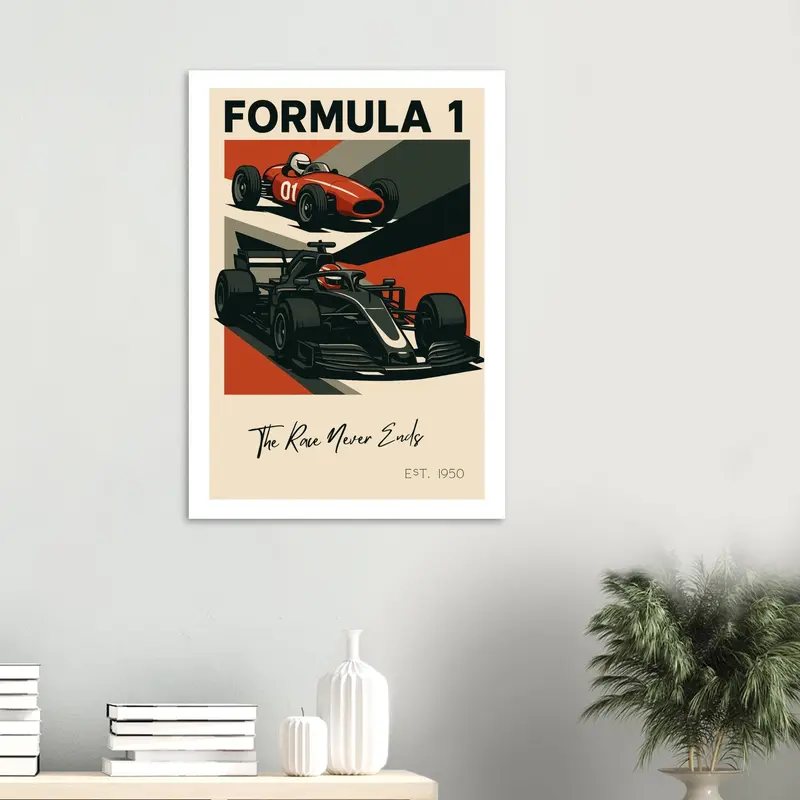 Vintage to Velocity – “The Race Never Ends” Poster 8