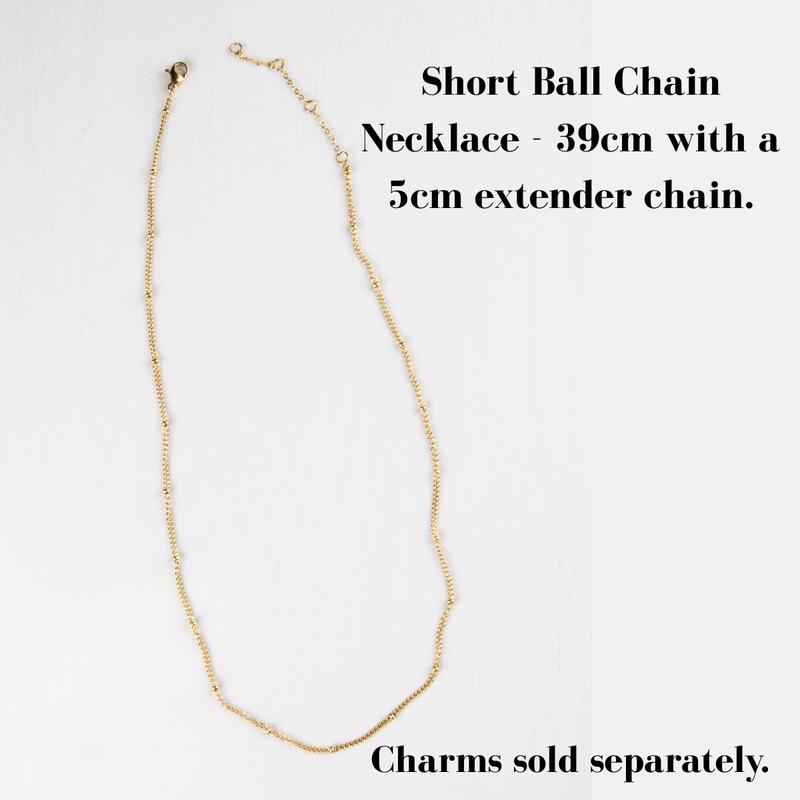 *Special Offer* Create Your Own Waterproof Birthstone & Initial Necklace or Stretch Bracelet - 18k Gold Plated Stainless Steel 6