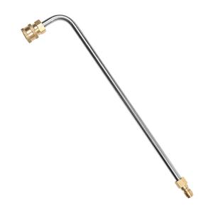 M MINGLE Pressure Washer Wand Extension, 90 Degree Curved Angled, Undercarriage and Gutter Cleaner Attachment, 1/4 Inch Quick Connect, 14 Inch