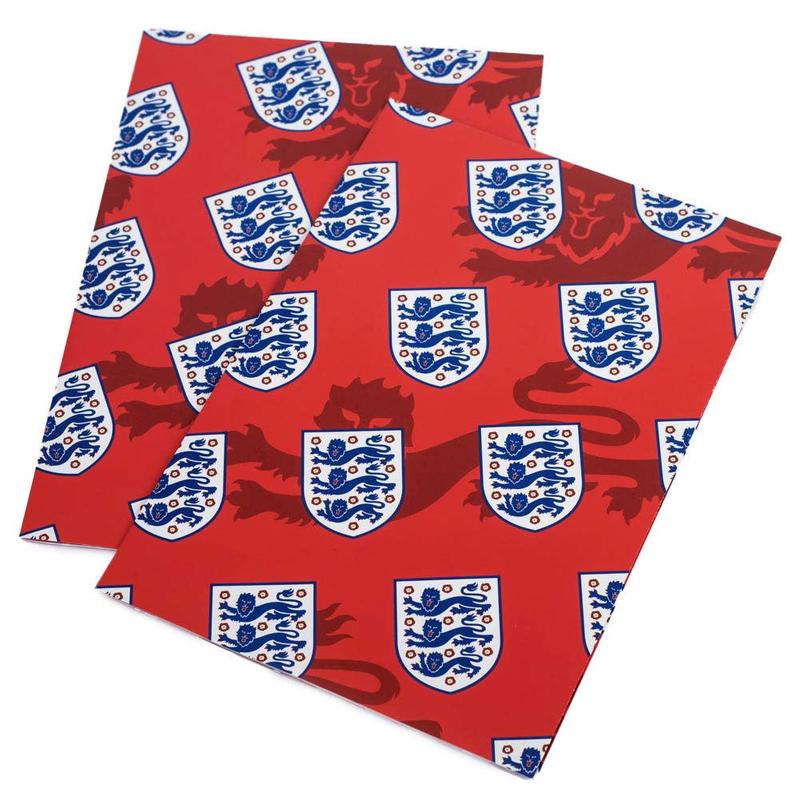 England FA Crest Gift Wrap 1