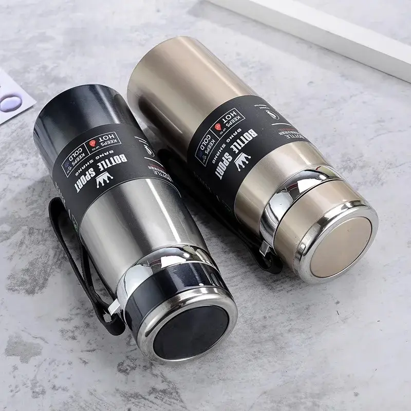 Water Bottle Keep Cold and Hot Water Bottle Thermos for Coffee Tea Vacuum Flasks Stainless Steel Thermos Bottle gifts 2