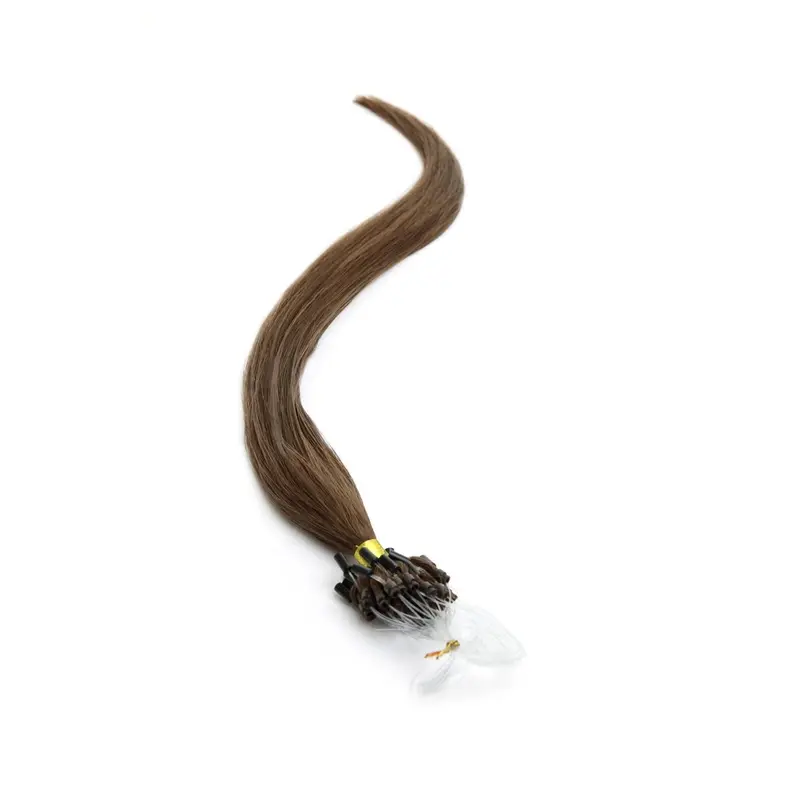 Micro Ring Hair Extensions | 22" | 100% Remy Hair, Glue-Free, High-Quality Human Hair 7