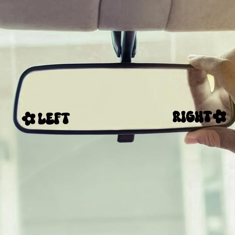 Product Introduction of Left Right Floral Decal Stickers, Waterproof Vinyl Car Decoration, Suitable for Laptop, Phone Accessories, Helmet, Car Window, Bumper, Cup, Door Wall - Durable Plastic Material 3