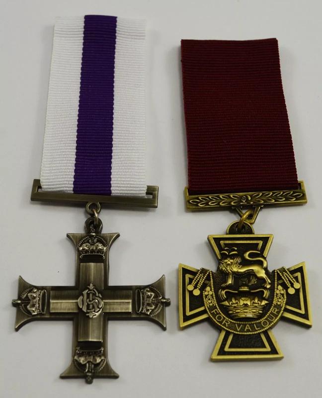 Superb Pair Full Size Replica British Service & Gallantry Medals. Victoria Cross 0